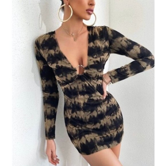 BLOGGER'S FAVE! Zara Printed Tulle Mini Dress NWT - Picture 4 of 16